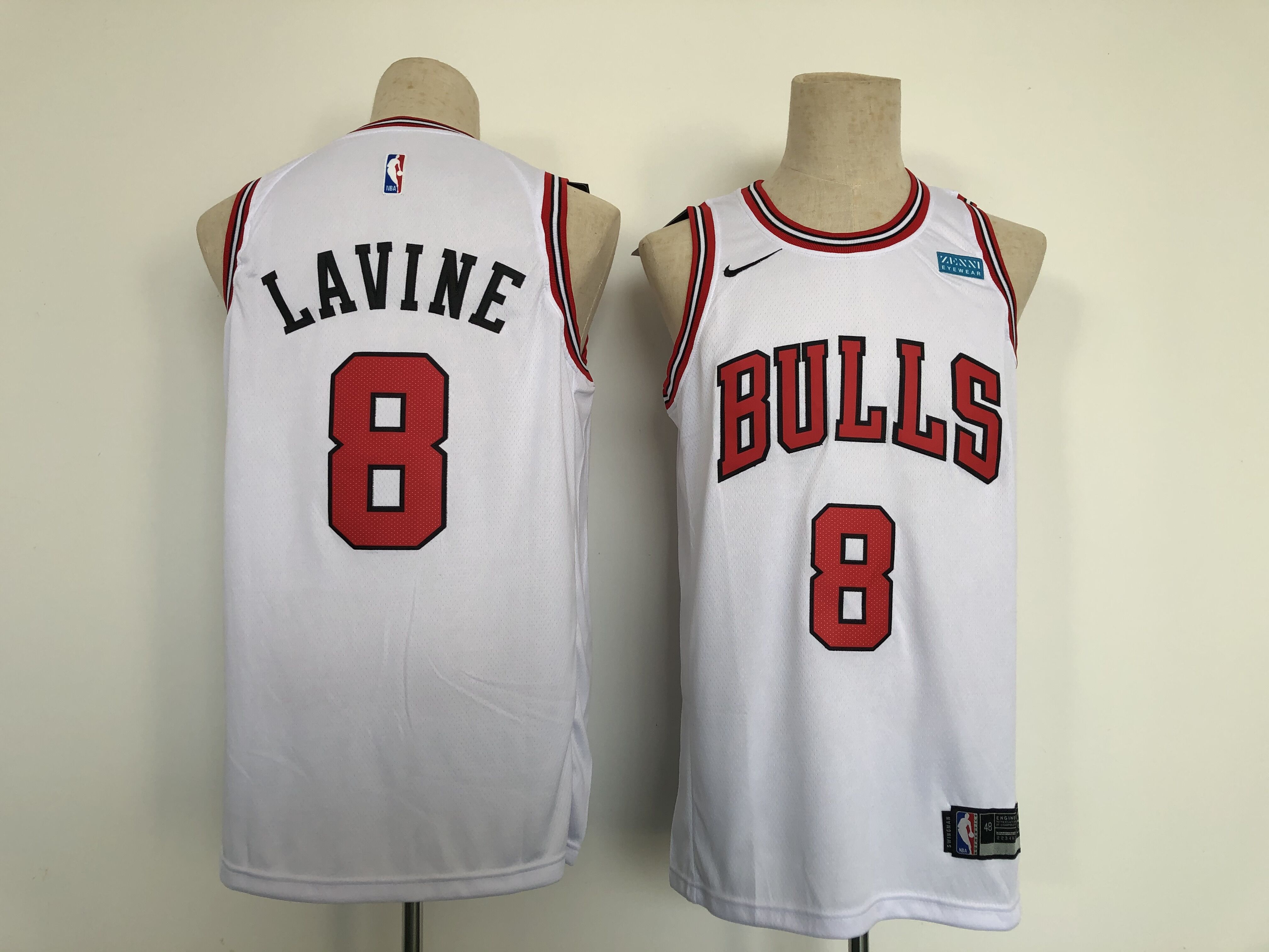 Men Chicago Bulls #8 Lavine White Nike 2022 Game NBA Jersey